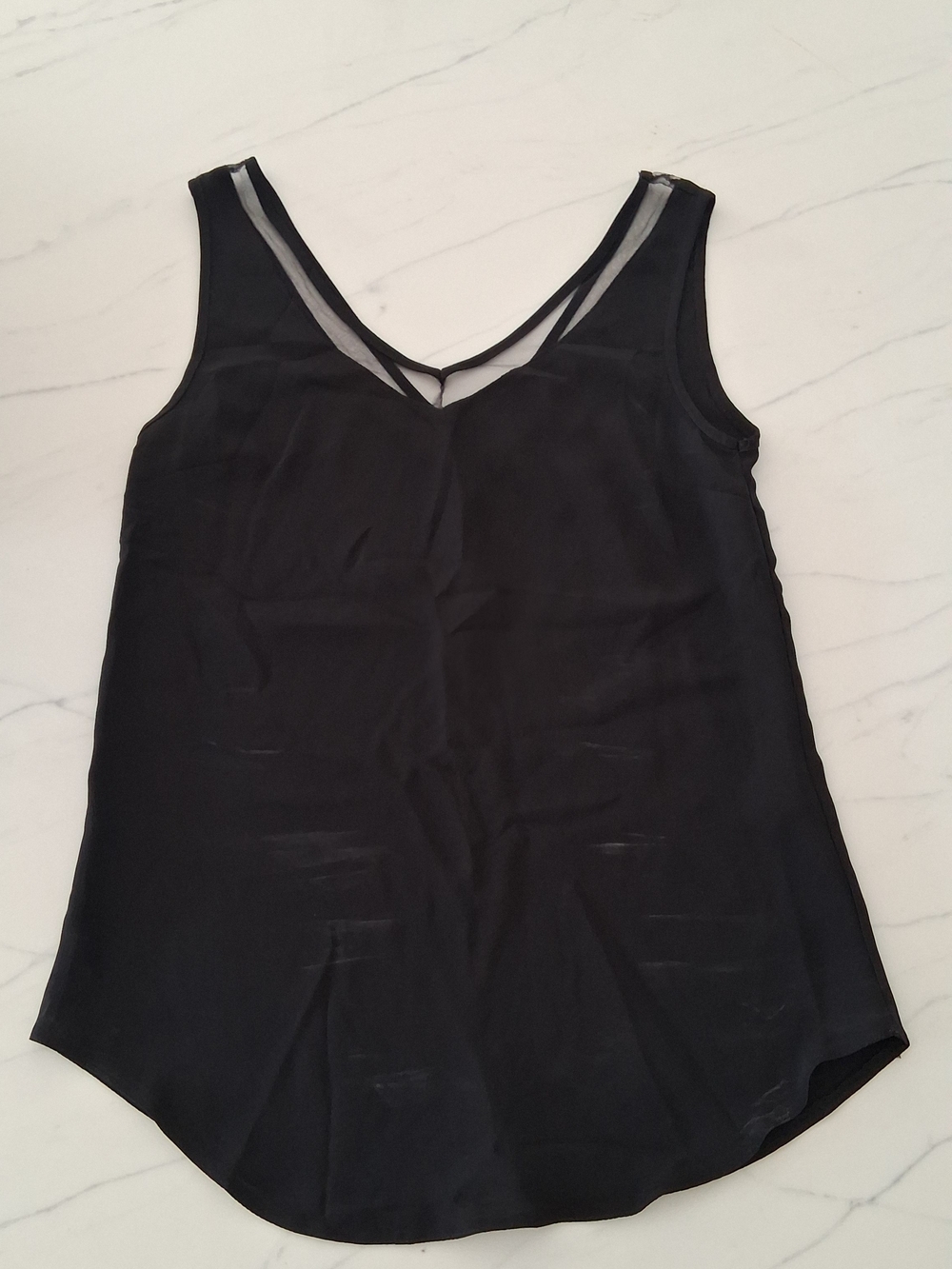 ASOS Black V-Neck Sleeveless Camisole
